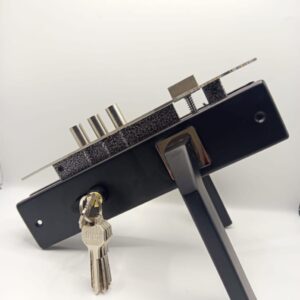 Matt Black 3-pin wish lock
